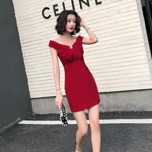 Вечернее платье с открытыми плечами Robe De Soiree ТРАПЕЦИЕВИДНОЕ Плиссированное женское вечернее платье вечернее платье с вырезом лодочкой и коротким рукавом F169