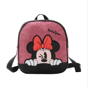 

kindergarten school bag cartoon minnie mickey baby 3-6 years old children backpack boy girl travel backpack