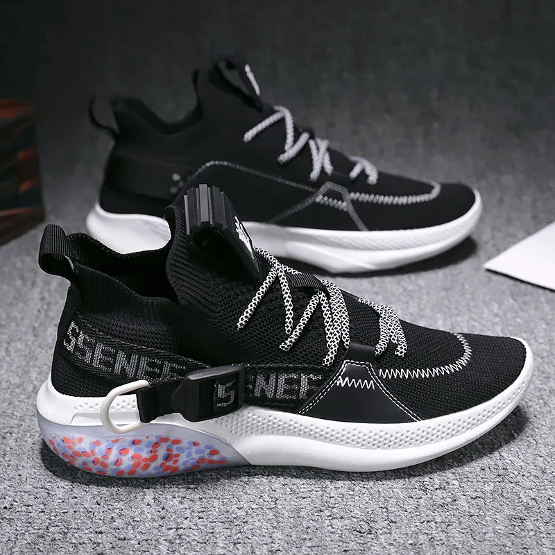 Дышащая некожаная повседневная обувь удобная мужская бесплатная доставка