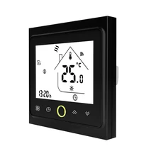 Cheap Smart Electric Floor Heating Wifi Thermostat Central Air Conditioner Temperature Controller Voice Control NTC Sensor Thermostat