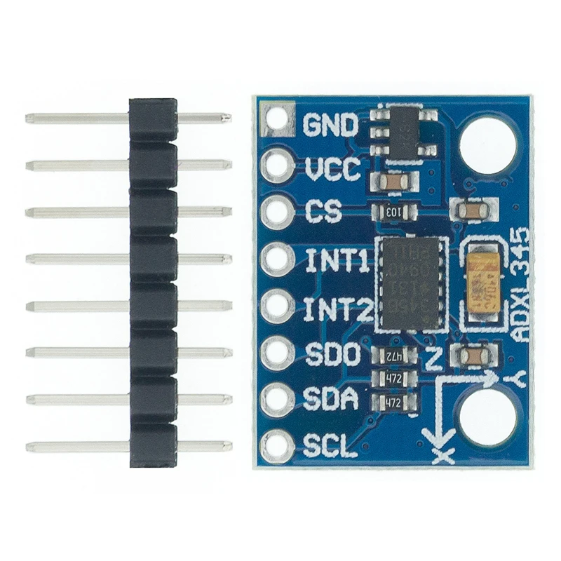 

I43 1pcs GY-291 ADXL345 digital three-axis acceleration of gravity tilt module IIC/SPI transmission In stock