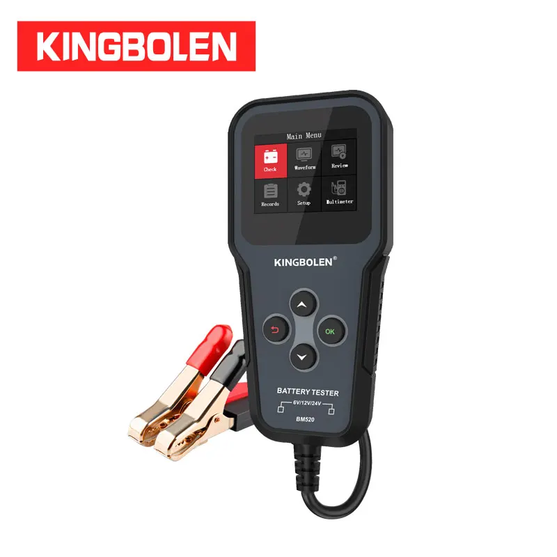 Battery-Tester BM520 Multimeter Car 6V 12V 24V Cranking Charging-Ripple