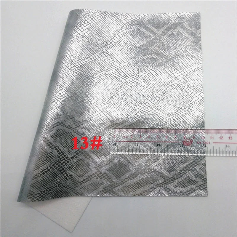 13 Glitterwishcome 21X29 см A4 Размер металлик искусственная кожа ткань, синтетическая кожа ткань листы, искусственная кожа для бантов, GM449A - Цвет: 13