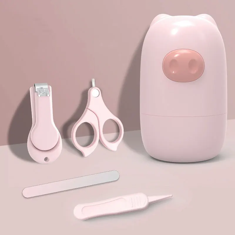 Cartoon Set per la cura delle unghie Set per Manicure per bambini tagliaunghie Kit per la cura del bambino tagliaunghie neonato strumenti per la cura delle unghie sicuri per i neonati