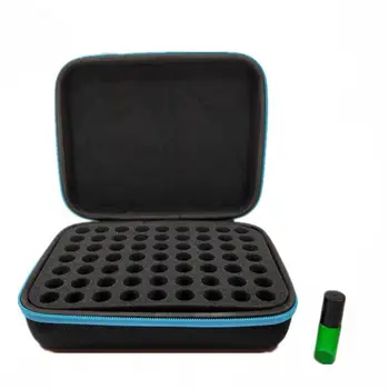

Portable Essential Oil Storage Box 63-Grid 5ML Ball Bottle Portable EVA Package #SO