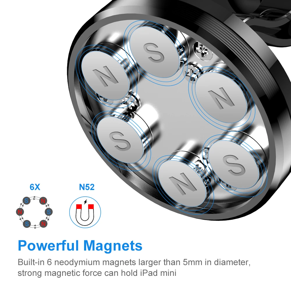Универсальный магнитный держатель для телефона FLOVEME, автомобильная подставка для телефона, магнитная подставка для мобильного телефона