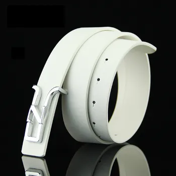 

New Fashion Men's Black Bottom Z Letter Buckle Belt Pull Out Large Z Letter Smooth Buckle Belt