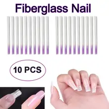 Наращивание ногтей ремонт волокна клей гель стекловолокна ногтей набор для наращивания ногтей советы для маникюра салон набор инструментов Быстрая