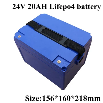 

24V 19.5Ah 20Ah LiFepo4 Battery Pack with BMS Protection for Solar Power Ups System Power Tools Electric Scooter Golf Carts