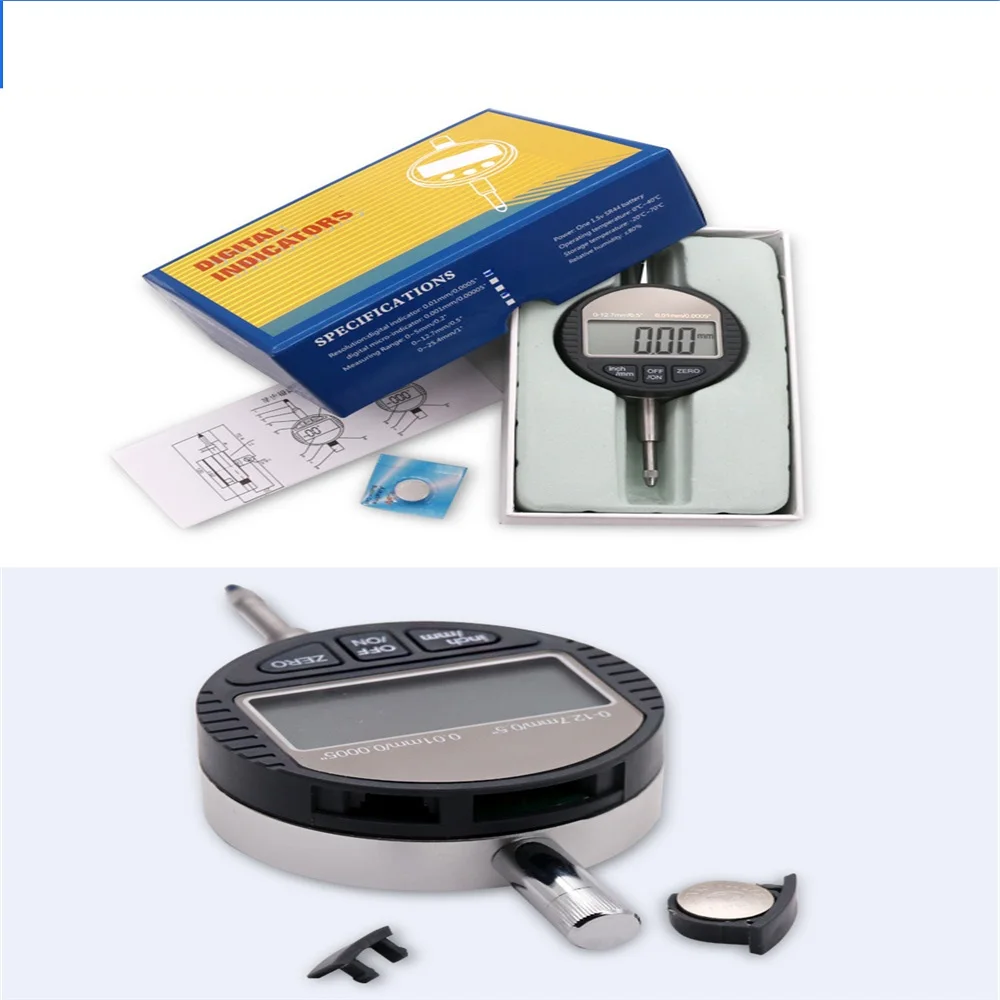 0.001mm Electronic Micrometer 0.00005"  Digital Dial Indicator 0.001mm Test Indicators Electronic Indicator Gauge 30FM26