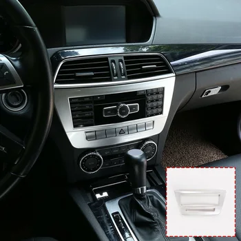 

Panel Frame Cover Frame Cover Car Silver For Benz C Class W204 2011-13