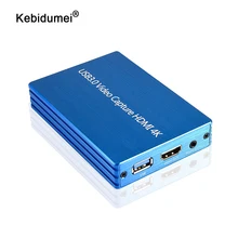 4K 1080P HDMI to USB 3.0 Video Capture Card Dongle 60fps HD Video Recorder Grabber for OBS Capturing Gaming Live Streaming