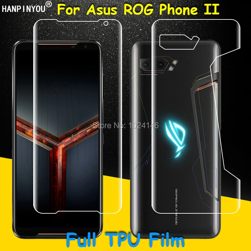 Front Back Full Cover Clear Soft Tpu Film Screen Protector For Asus Rog Phone 3 Strix 2 Ii Zs661ks Zs660kl Zs600kl Not Glass Phone Screen Protectors Aliexpress