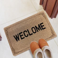WECLOME резиновый дверной коврик износостойкие украшения ковры домашние коврики практичные гостиная Нескользящие мягкие водопоглощающие домашние