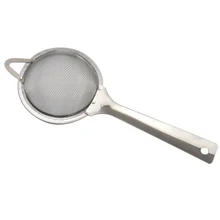 Классический Традиционный Чайный фильтр, инструмент для приготовления пищи, мини сито, ложка, проволочная сетка, нержавеющая сталь, кухонный инструмент, длинная ручка, ситечко для чая