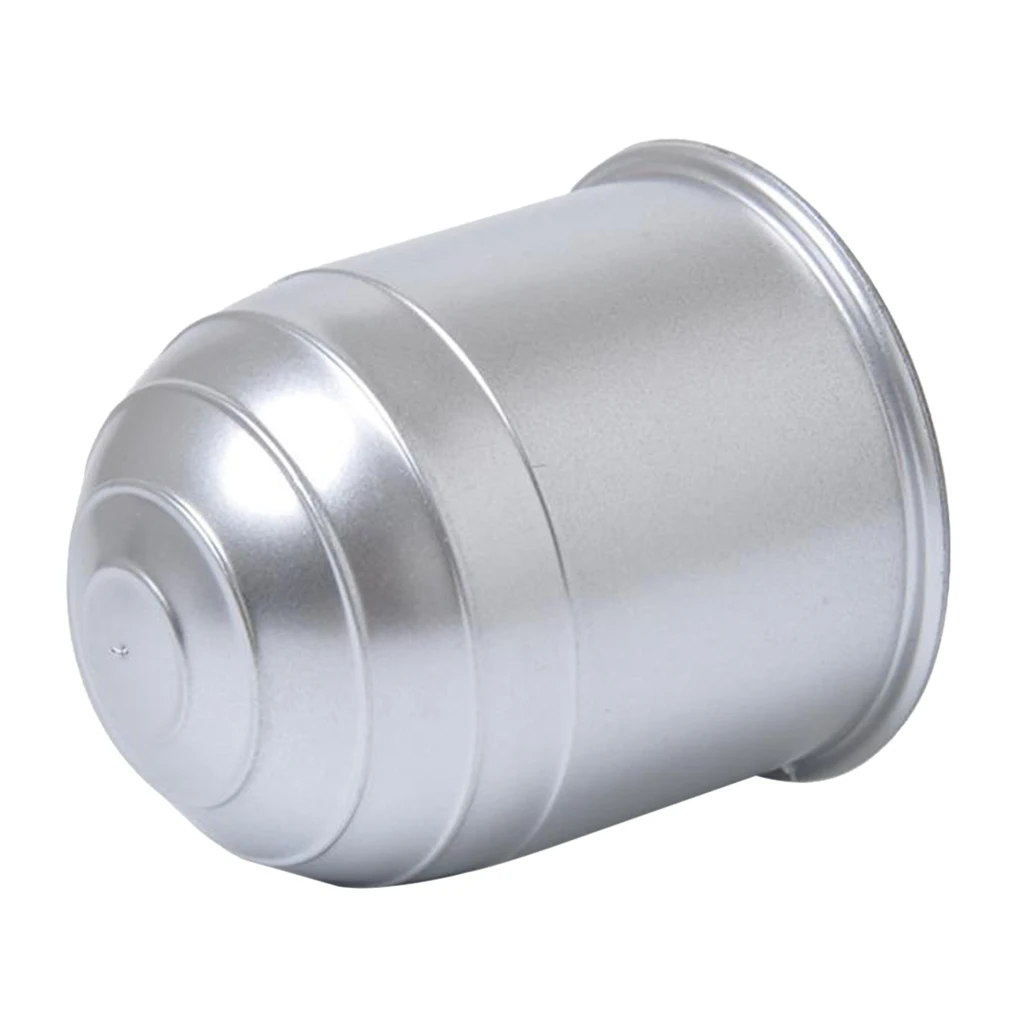 Plastic Tow Ball Bar Towing Protect Towbar Towball Cap Cover 2 Inch Silver