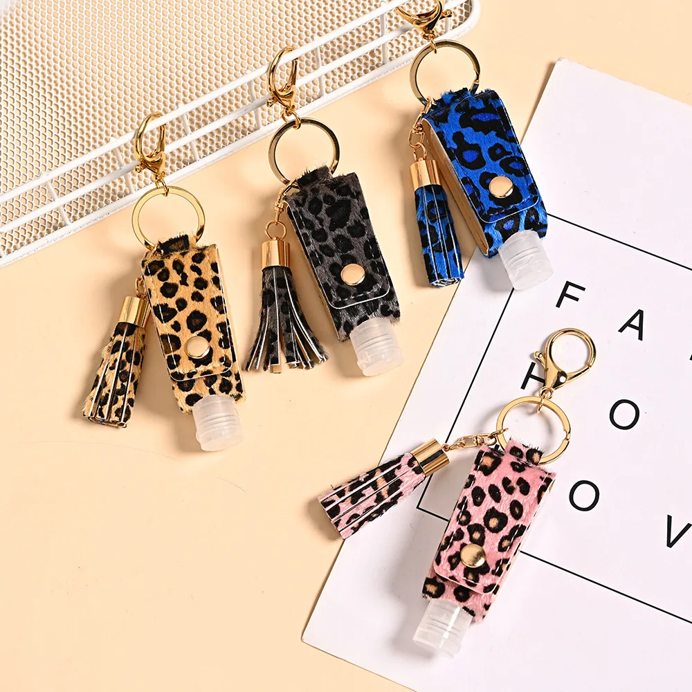 

1PC Portable Hand Sanitizer Bottle With Tassel Keychain Holder Reusable Bottle Hand washing gel Storage Bottle with Keychain