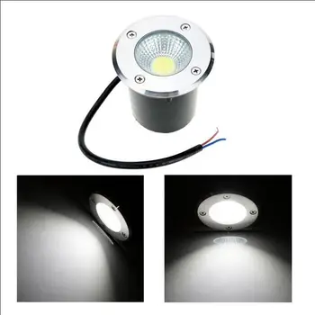 

10x Waterproof IP67 7W 10W COB LED Underground Lights Landscape Lamps Ground Garden Yard Path Floor Buried Spotlight 85-265V/12V