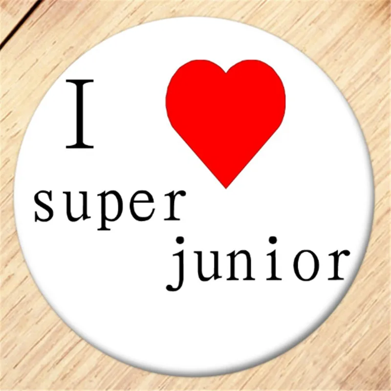 Kpop Super Junior Брошь булавка Play Album Супер шоу 7 значков для одежды украшение для рюкзака ювелирные изделия B060