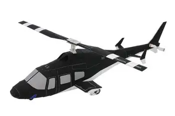 

Helicopter Paper Craft Manual DIY Aircraft Model Manual Work