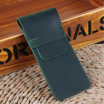 

Luxury Leather Pencil Case For Book Notebook Fashion Pen Bag School Pen Case For Office Meeting Easy Carry