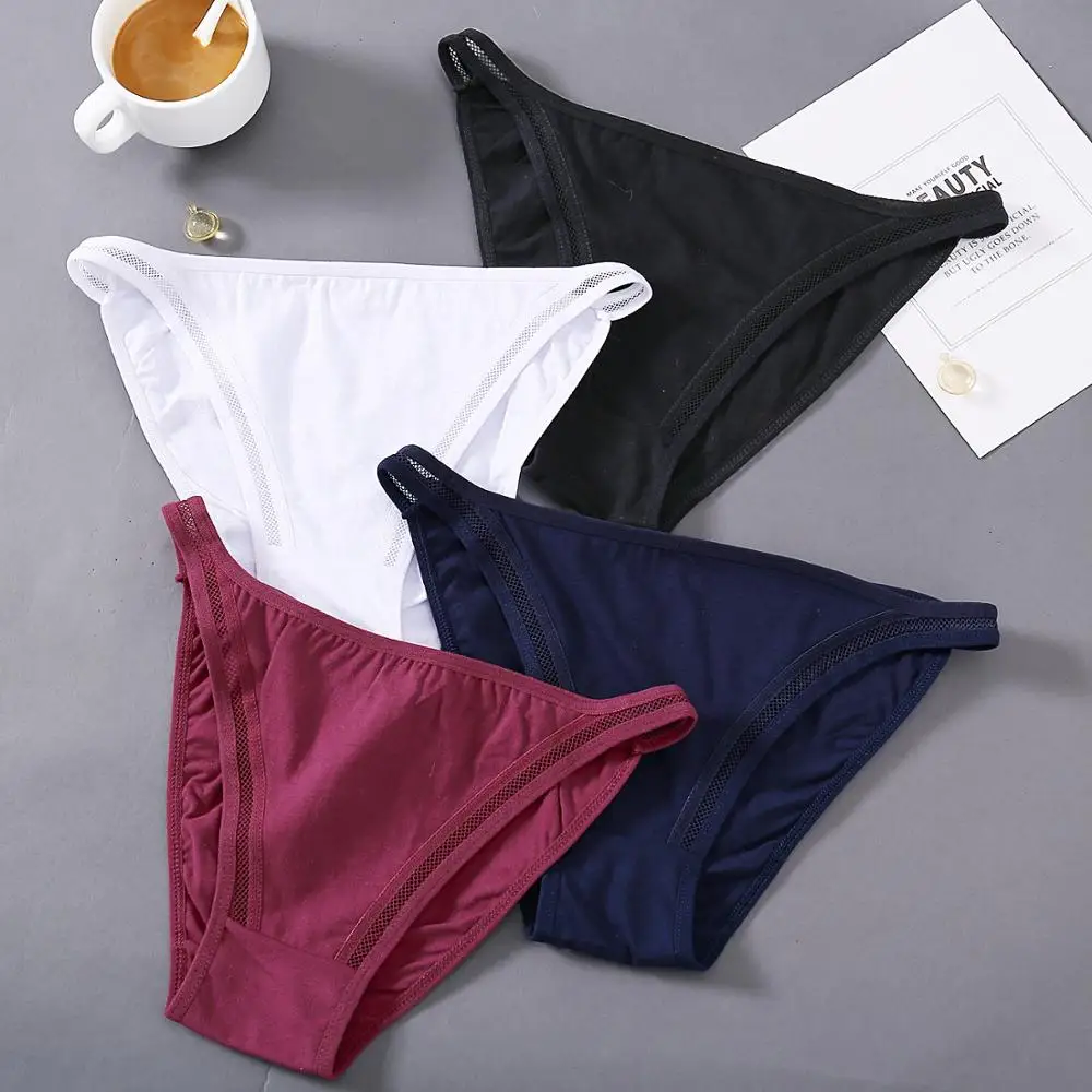 

Low Waist Panties Women Cotton Hollow Out Sexy Underpants Female Underwear Briefs Soft Comfortable Intimate Lingerie