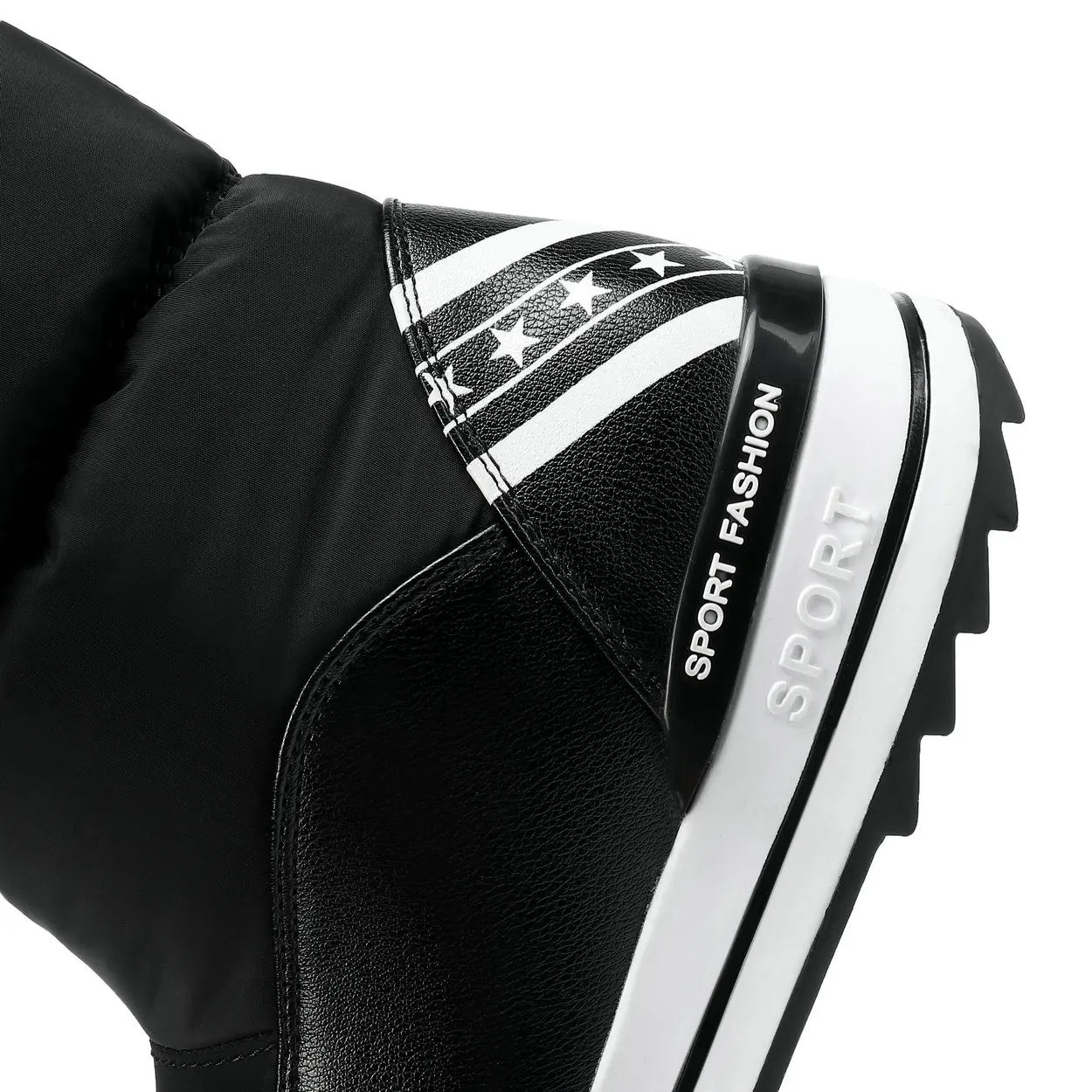 Размер 31-43, новинка г. Женские зимние ботинки обувь на платформе Ботильоны для девочек Теплые женские зимние ботинки женская обувь из хлопка