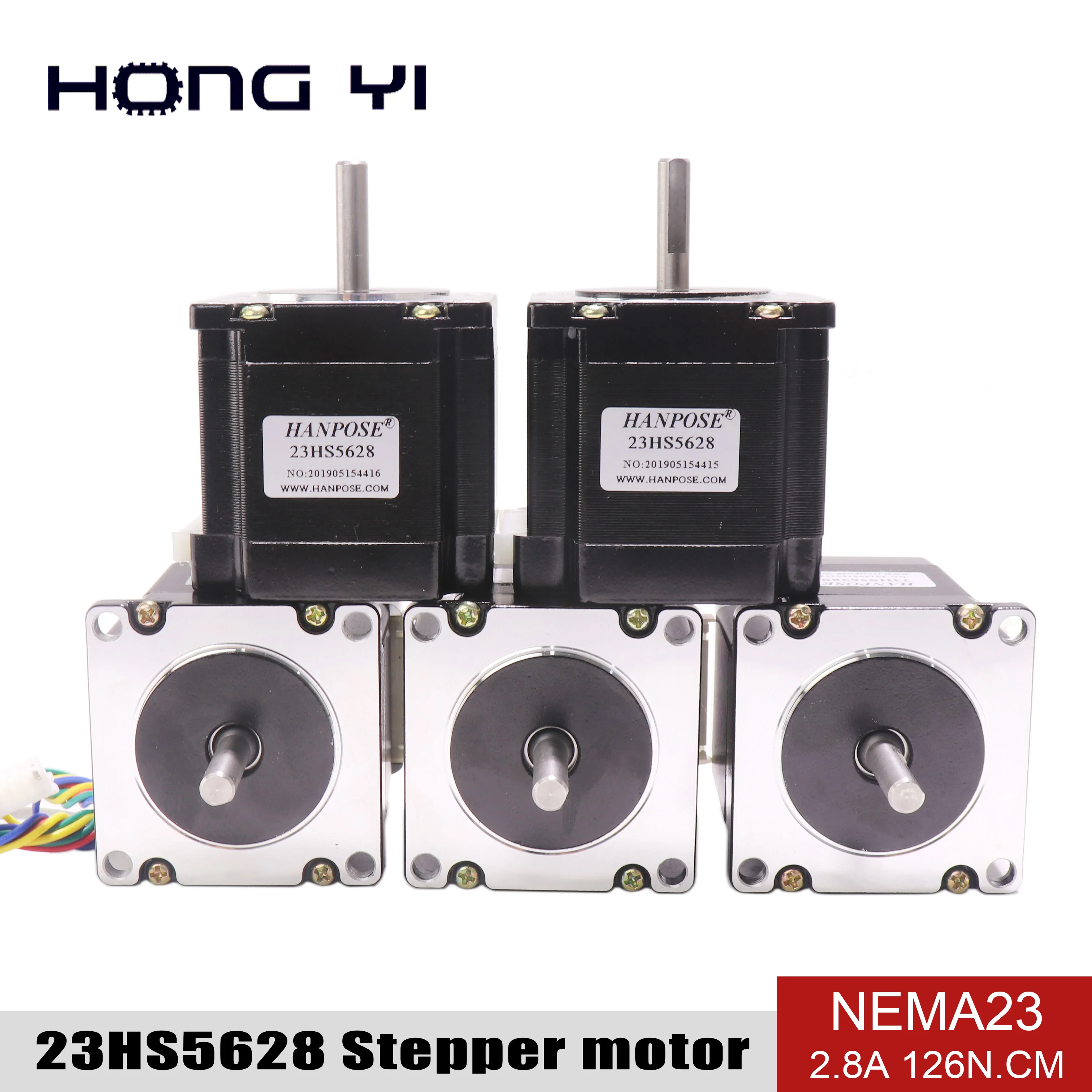 Шаговый электродвигатель 23HS5628 4 lead Nema 23 57 двигателей NEMA23 2 8a CE ROSH ISO CNC лазерный
