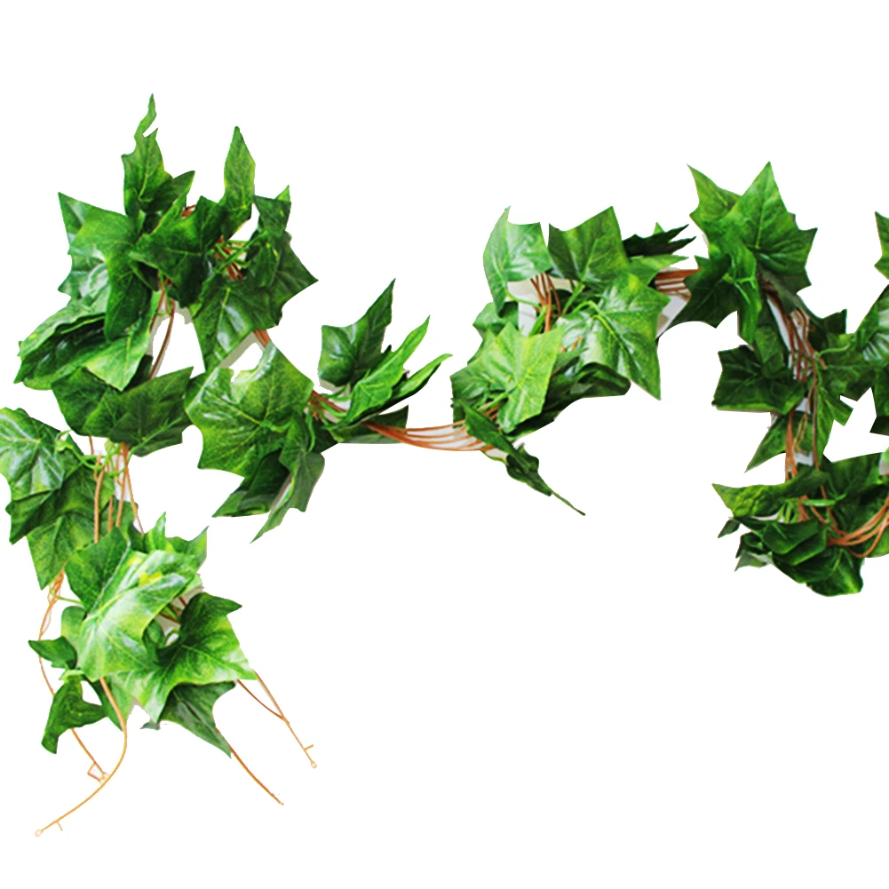 5Pcs Artificial Maple Grape Leaf Vine Plant DIY Party Home Wedding Garden Wall Decor