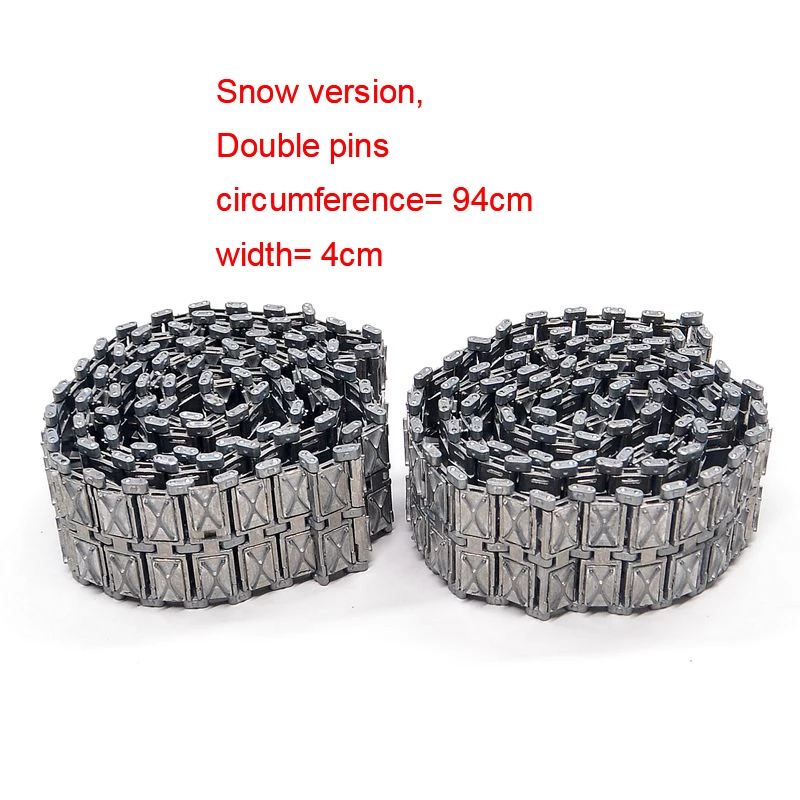 2Pcs(1Pair) Metal Track Spare Parts For 1/16 Heng Long RC Tank Model German Leopard 2A6 3889-1