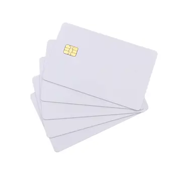 

SLE 4442 Chip Smart IC Card ISO7816 RFID Contact 256× 8-bits PVC IC Card White