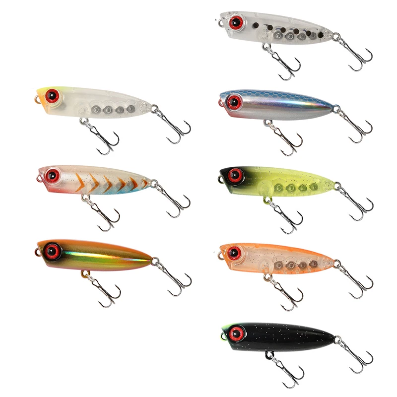 1Pc Fishing Lure 45Mm 3G Sinking Sea Hooks Bait 2 Treble Artificial Hard | Спорт и развлечения