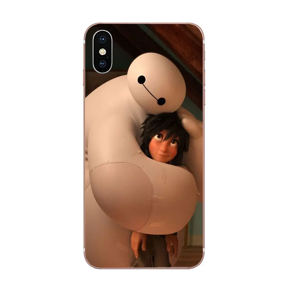 Япония большой герой 6 Летающий Baymax S кожа тонкий для huawei P7 P8 P9 P10 P20 P30 Lite Mini Plus Pro Y9