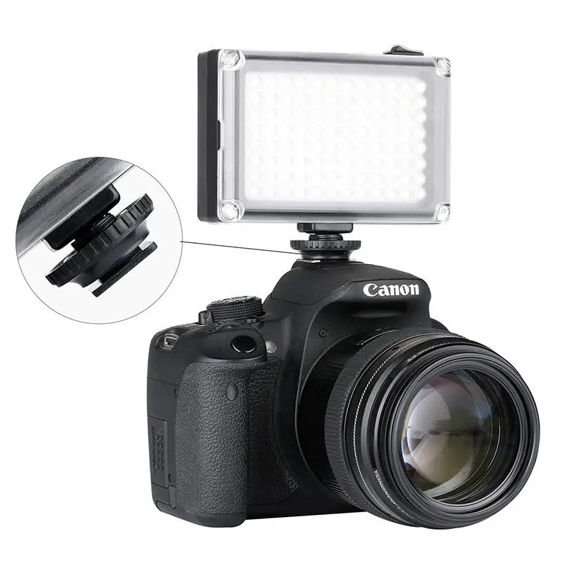 

TWISTER.CK Rechargable LED Video Light Lamp Studio Photo Wedding Party Fill-in Light for DSLR Camera