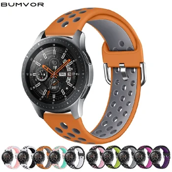 

galaxy watch 46mm 22mm Silicone Sport Band for Samsung SM-R800NZSAXAR 20mm Amazfit BIP Strap for Galxy Watch 42mm Wristband