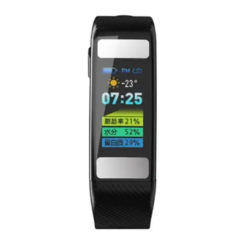

C33 0.96 Inch Smart Bracelet Heart Rate Sleep Monitoring Body Fat Detection Smart Wristband Multifunctional Waterproof