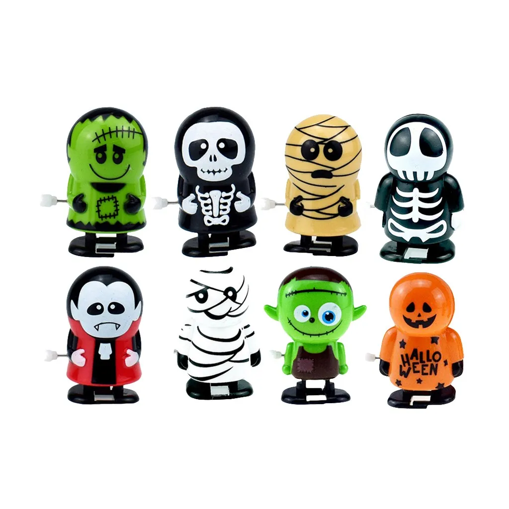 8 шт. ветер UpHalloween Заводной подарок заводная игрушка Смешные развивающие игрушки Хэллоуин заводная игрушка Новинка забавная игрушка Z927