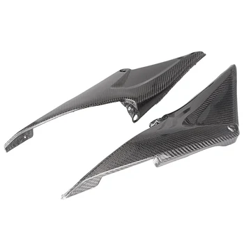 

Real Carbon Fiber Motorcycle Gas Fuel Tank Side Cover Panels Fairing for Honda CBR600RR 2005 2006 CBR 600 RR 05 06 2Pcs