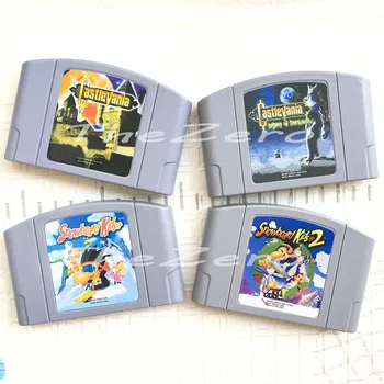 

Castlevania Series Snowboard Kids 1 2 English Language Video Game for 64 Bit Console NTSC Version