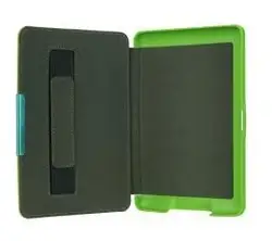 Capa inteligente ultra fina de couro, paperwhite 5 com alça para tablet