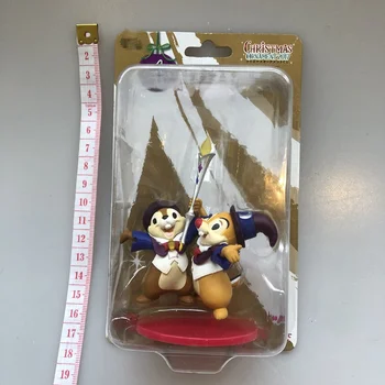 

Original Garage Kit 10cm Chip 'n' Dale Action Figure with Base Collectible Model Toy In Box