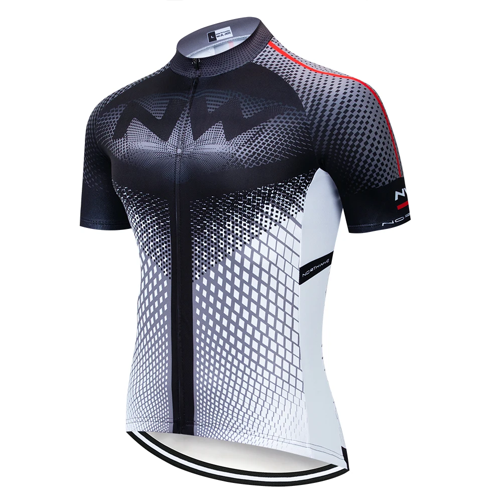 NW Men and Women Cycling Jersey Clothing Set Spring and Summer Men and Women Short Sleeve Breathable - Цвет: NO.13