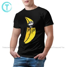 

Banana T Shirt Fun Cotton Beach T-Shirt Short Sleeves Print Tee Shirt 5XL Men