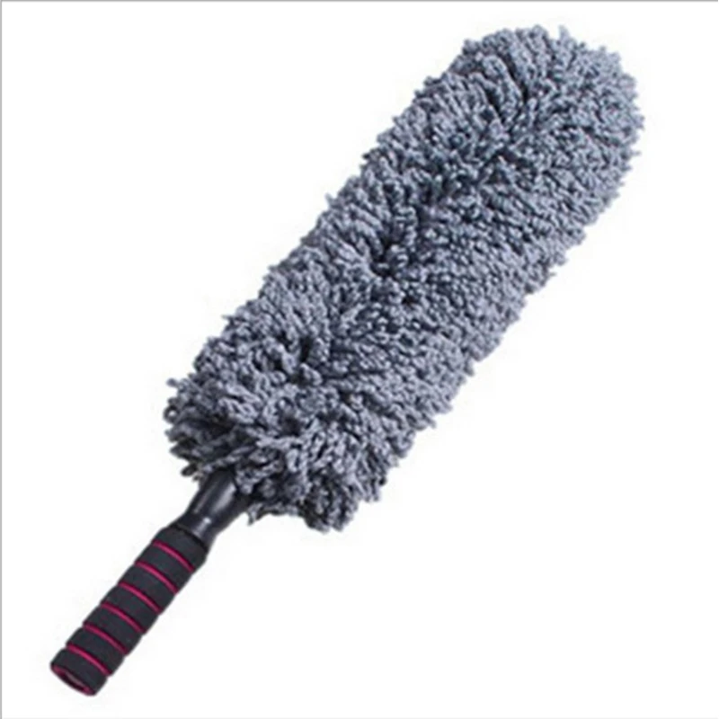 Household Duster 360 Degree Round Car Microfiber Cleaner Telescopic