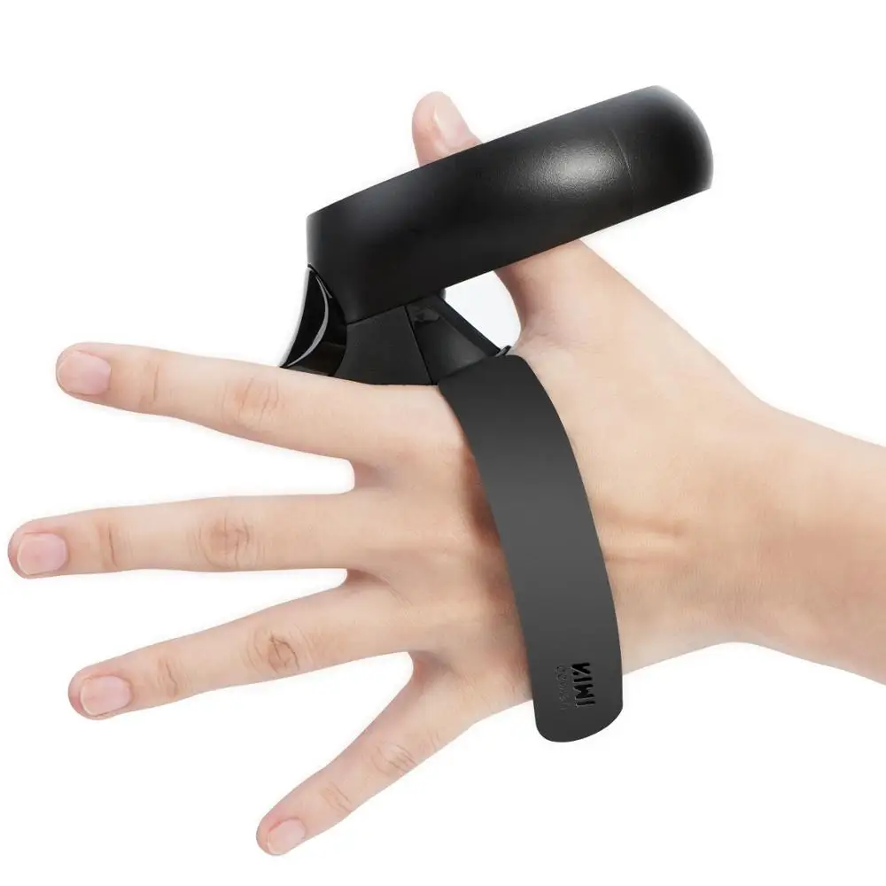 

KIWI design 1pair PU Knuckle Strap for Oculus Quest / Oculus Rift S Touch Controller Grip Accessories