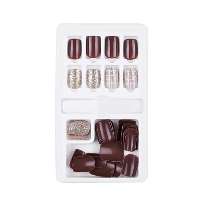 30 Detachable Charm Nail Art Stickers Hot Selling Durable Delicate Breathable Simple Convenient Manicure Patch Makeup Tools - Цвет: 30