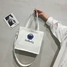 Микро сумка женская Весна и лето стиль мультфильм Повседневная сумка улица Сезам стиль сумка через плечо