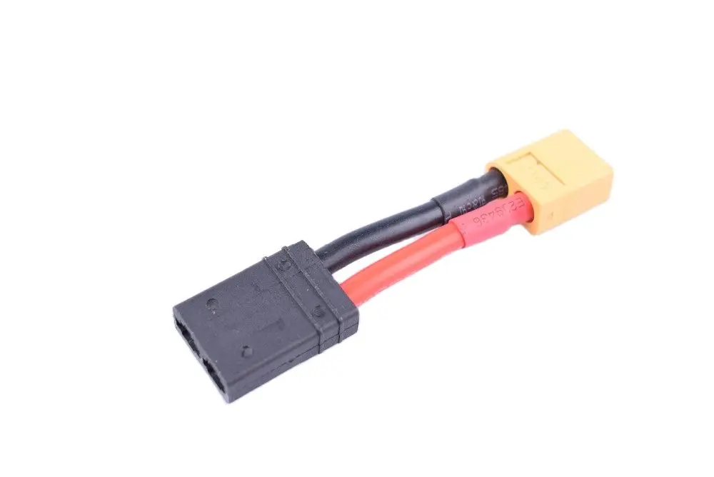 2 pcs Male XT60 To Female TRA(Traxxas) Adapter 14awg Battery Charging Cable 40mm | Игрушки и хобби