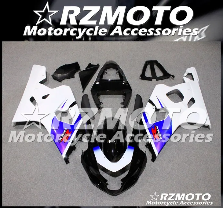 ABS мотоцикл обтекатель комплект для SUZUKI GSXR600 750 K4 2004-2005 год кузов литья под давлением Магазин № 1100