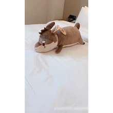 

2022 50/20/10 Pcs Animal Dog Pet Dog Short Plush Teddy Strawberry Bear Brown Strawberry Plush Toy With Gift Box For Wholesale